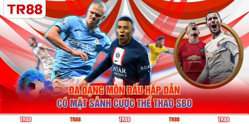 Đa dạng môn đấu hấp dẫn có mặt sảnh cược thể thao SBO